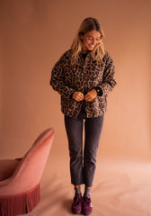Luna | Trendy Jasje met Luipaardprint