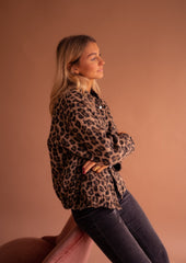 Luna | Trendy Jasje met Luipaardprint