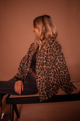 Luna | Trendy Jasje met Luipaardprint
